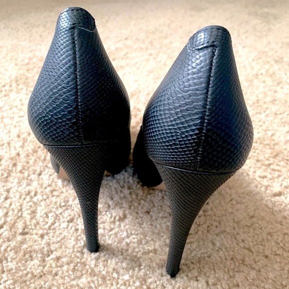 ✨JESSICA SIMPSON✨ONYX BLACK SEXY HEELS - Picture 7 of 11